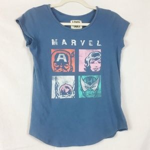 Marvel Graphic Tee Distressed Print XL Love+Art
